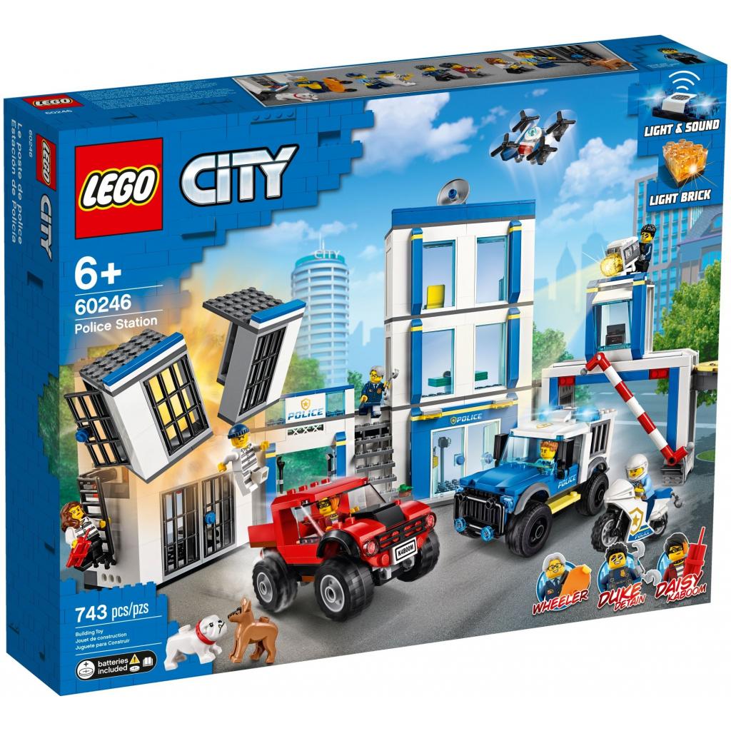 Конструктор LEGO City Police Поліцейська дільниця 743 деталі (60246) - зображення 1