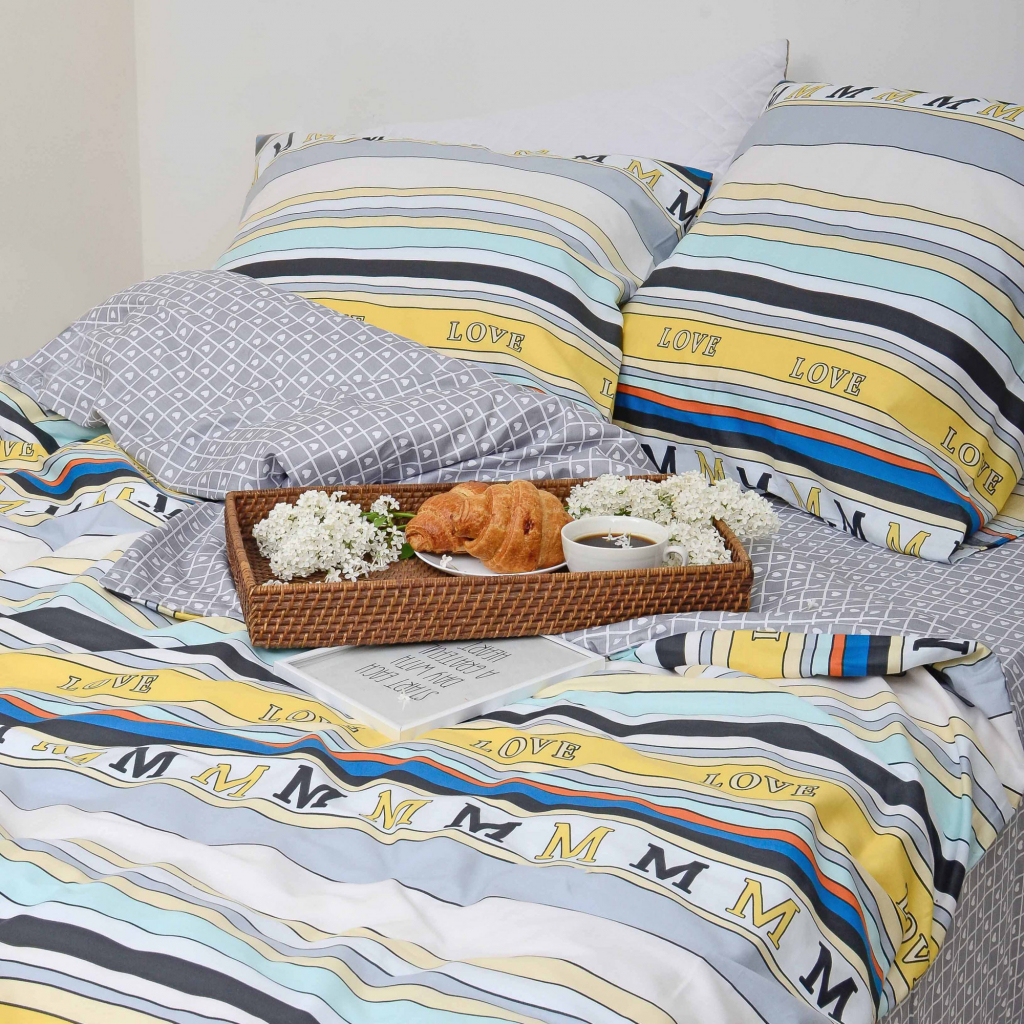 Постільна білизна Viluta 535 Сатин Твіл двоспальна (2000000043883) - зображення 5