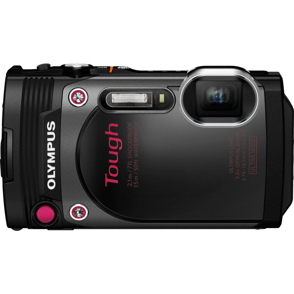 Цифровий фотоапарат Olympus Tough TG-870 Black (Waterproof - 15m; Wi-Fi; GPS) (V104200BE000) - зображення 2
