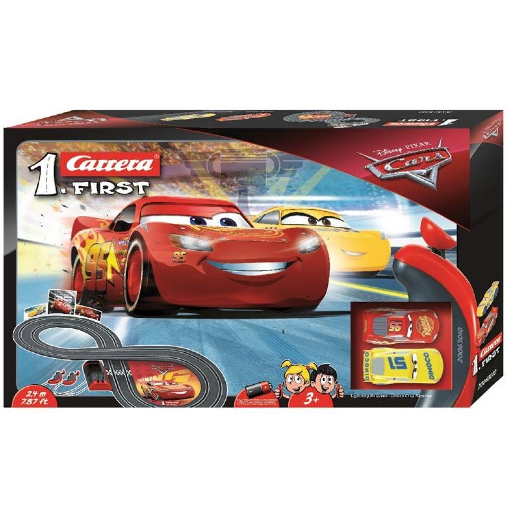 Автотрек Carrera First DisneyPixar Тачки, довжина траси 2.4м (CR-20063010) - зображення 1