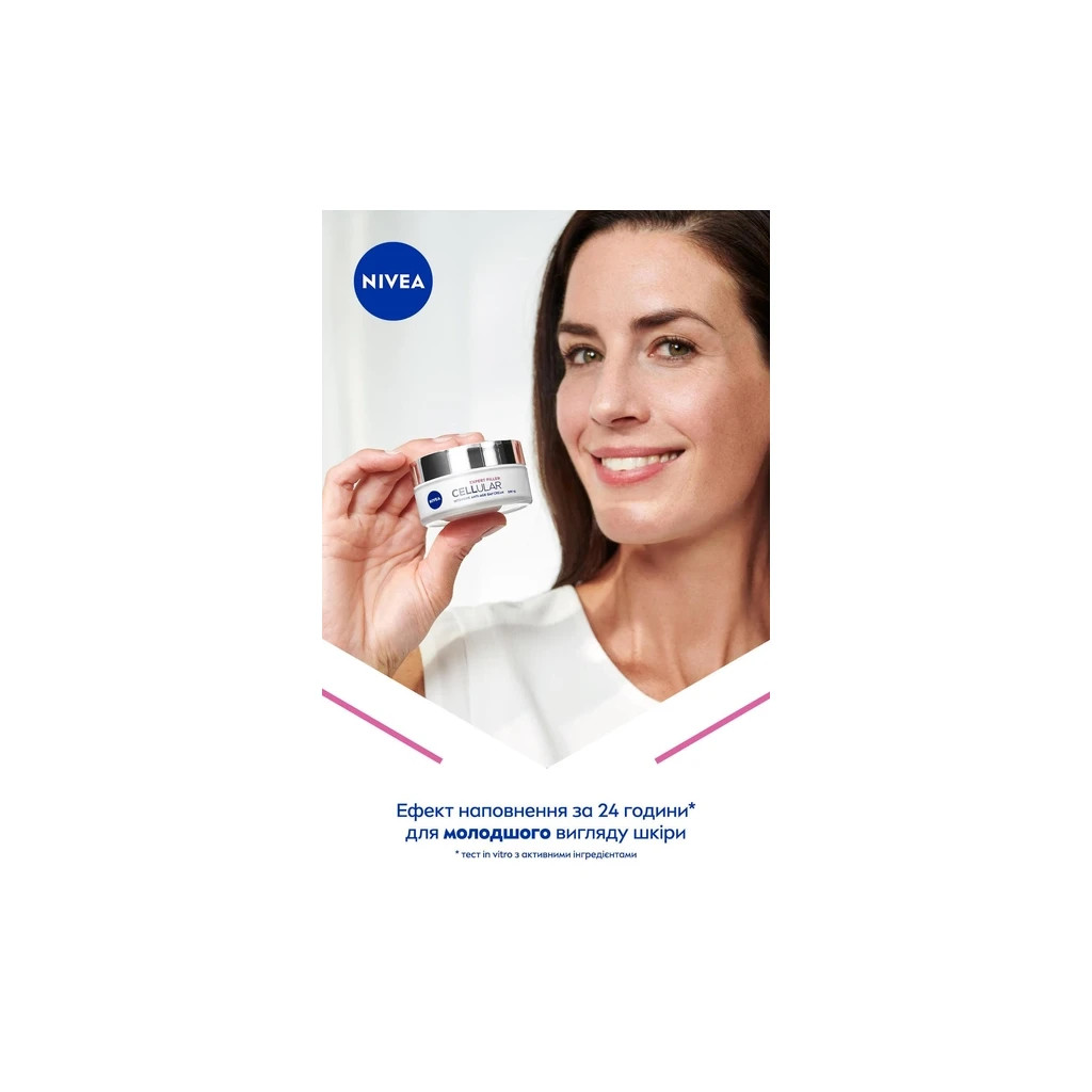 Крем для обличчя Nivea Hyaluron Cellular SPF15 денний з гіалуроновою кислотою 50 мл (4005900134264) - зображення 4