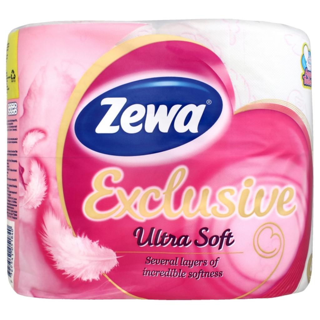 Туалетний папір Zewa Ultra Soft Exclusive 4 рулони (7322541051840) - зображення 1