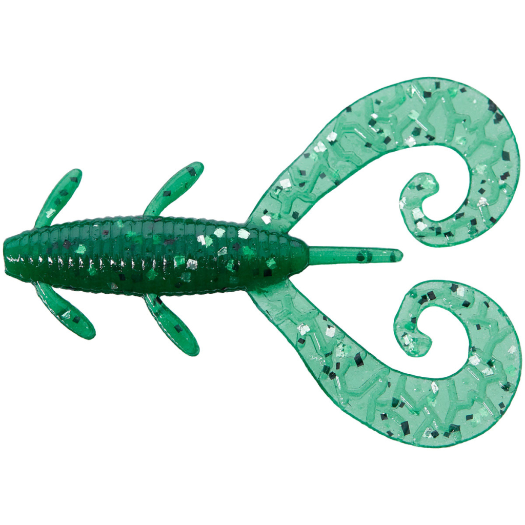 Силікон рибальський Reins G-Tail Twin 2" 397 Motor Oil SP (10 шт/уп.) (1552.09.66) - зображення 1