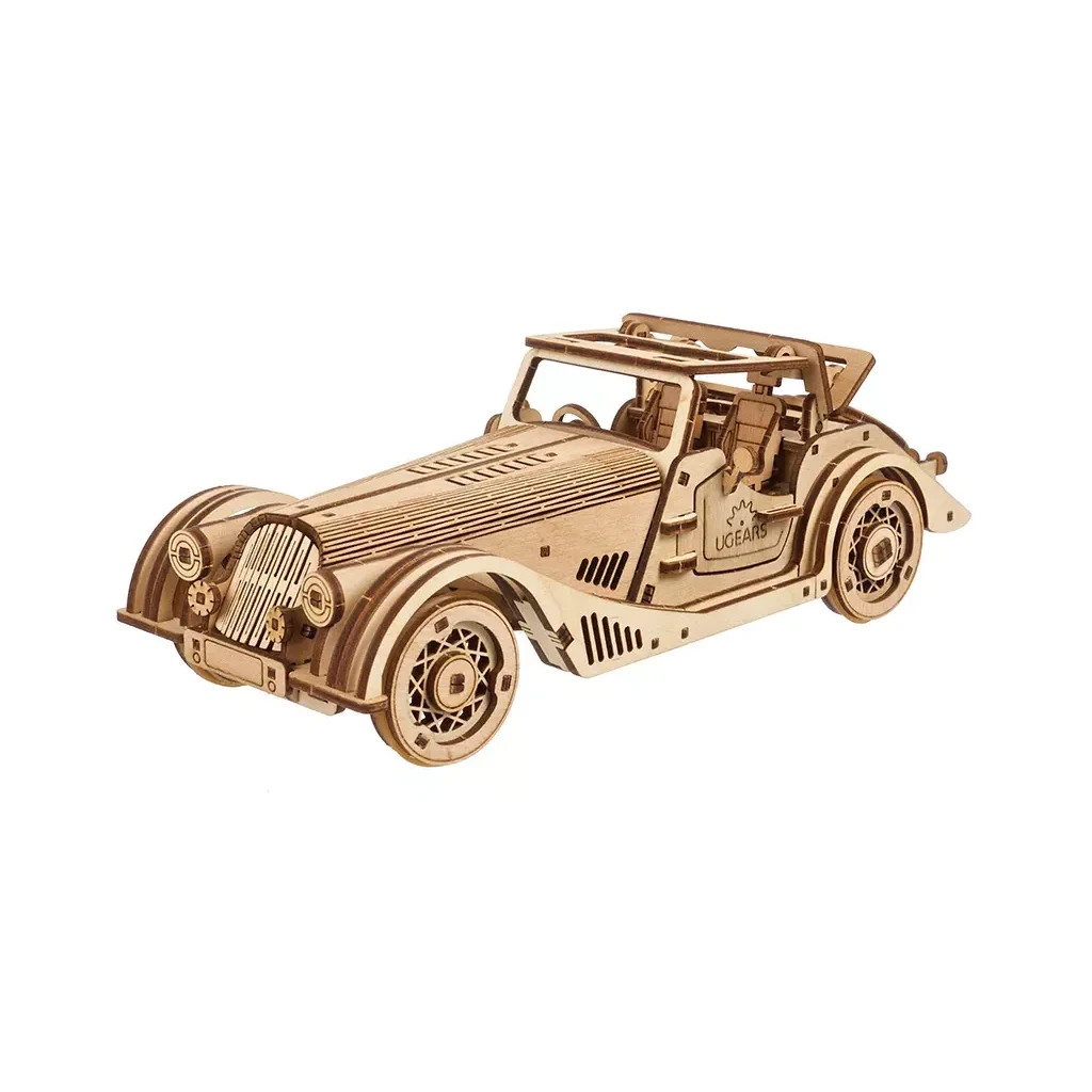 Конструктор Ugears Спорткар Спритна миша (6337473) - зображення 1
