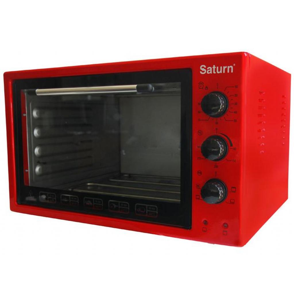 Електропіч Saturn ST-EC3802 Red - зображення 2