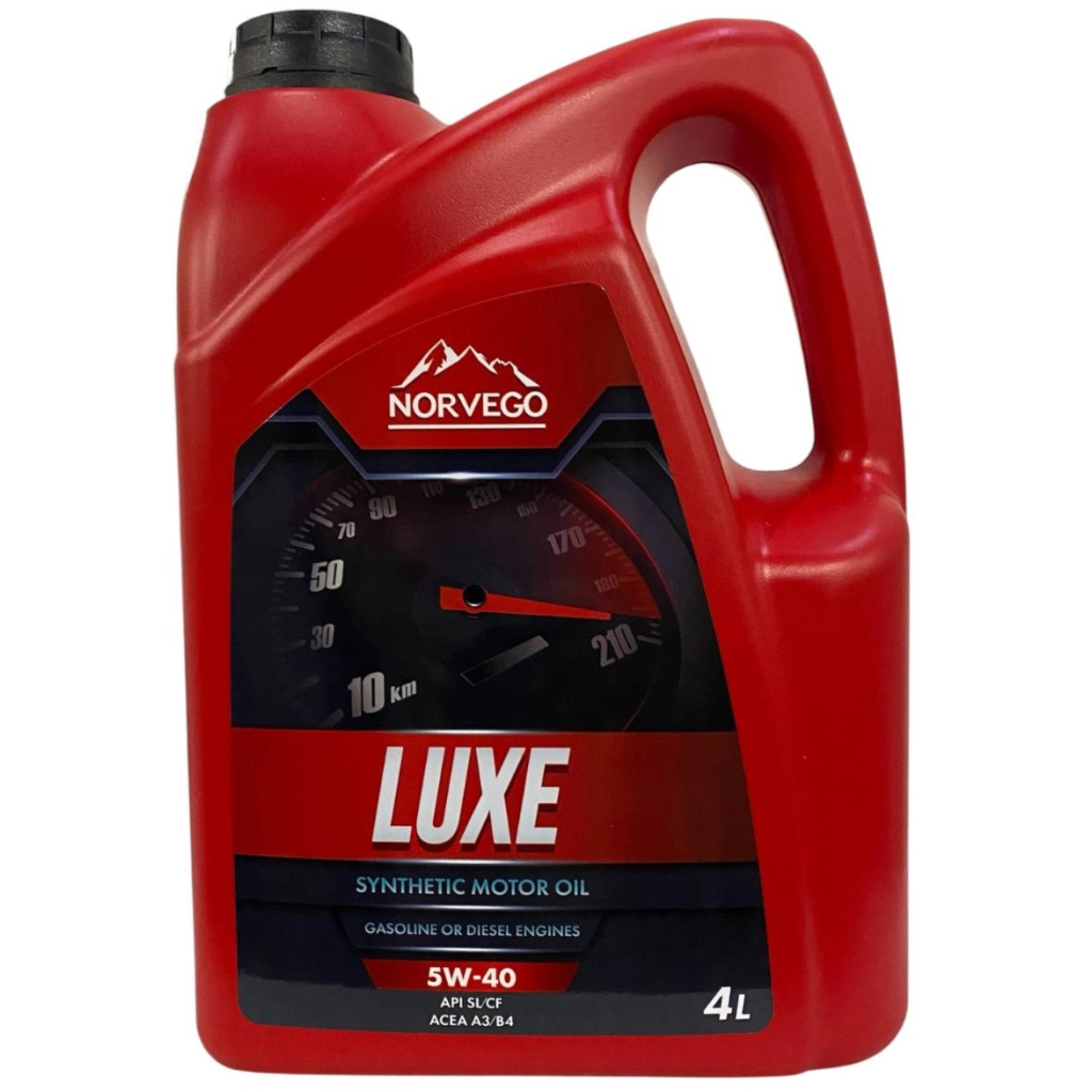 Моторна олива NORVEGO LUXE 5W40 4 л - зображення 1