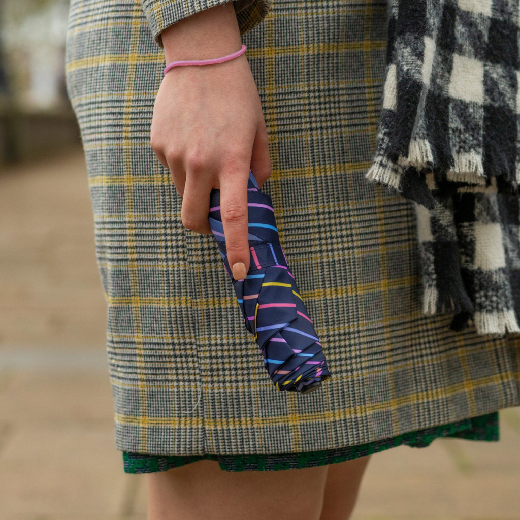 Парасоля Fulton L553-041253 Superslim-2 Rainbow Pinstripes (L553-041253) - зображення 2