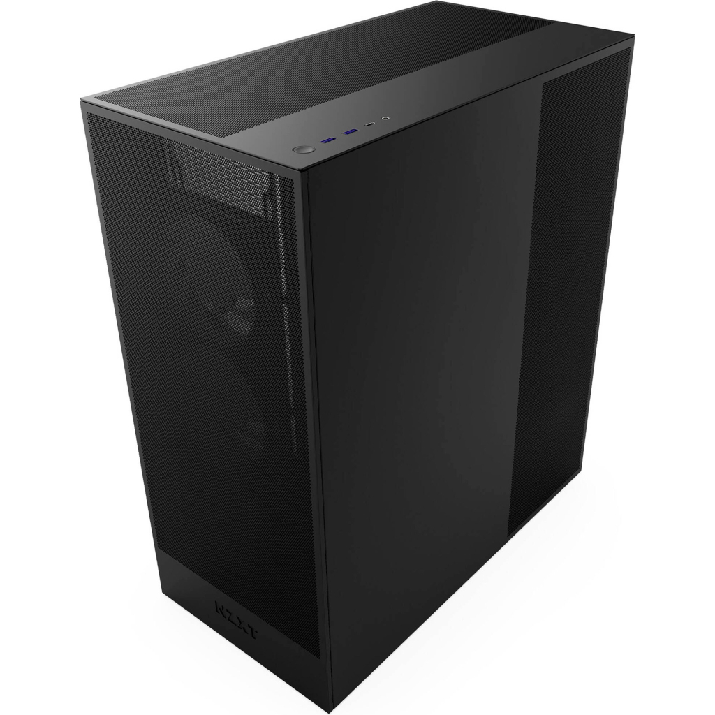Корпус NZXT H7 Flow RGB All Black (CM-H72FB-R1) - зображення 7