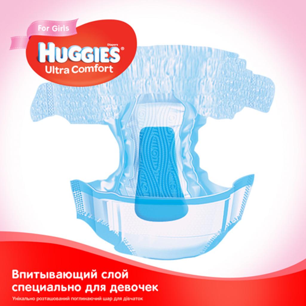 Підгузки Huggies Ultra Comfort 5 Mega для дівчаток (12-22 кг) 112 шт (56x2) (5029054218129) - зображення 5