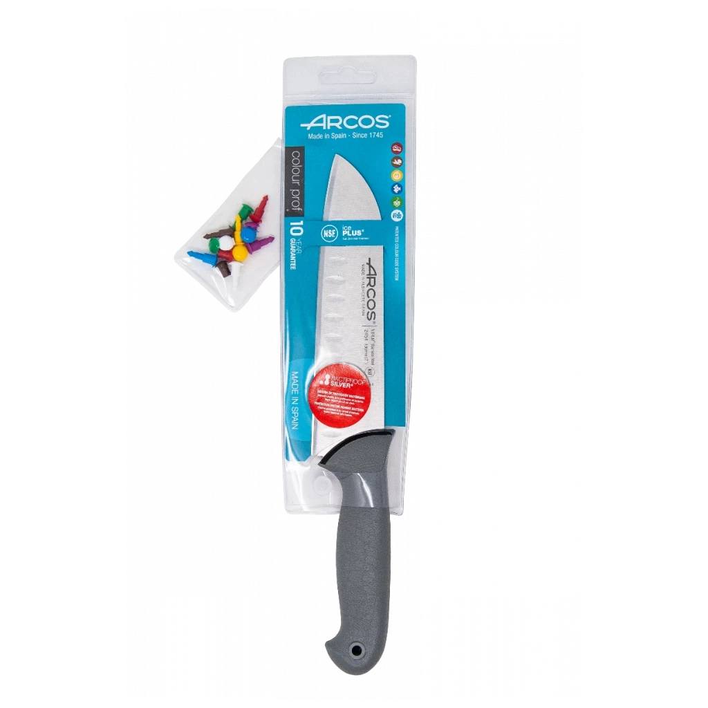 Кухонний ніж Arcos Сolour-prof Сантоку 180 мм (245400) - зображення 2