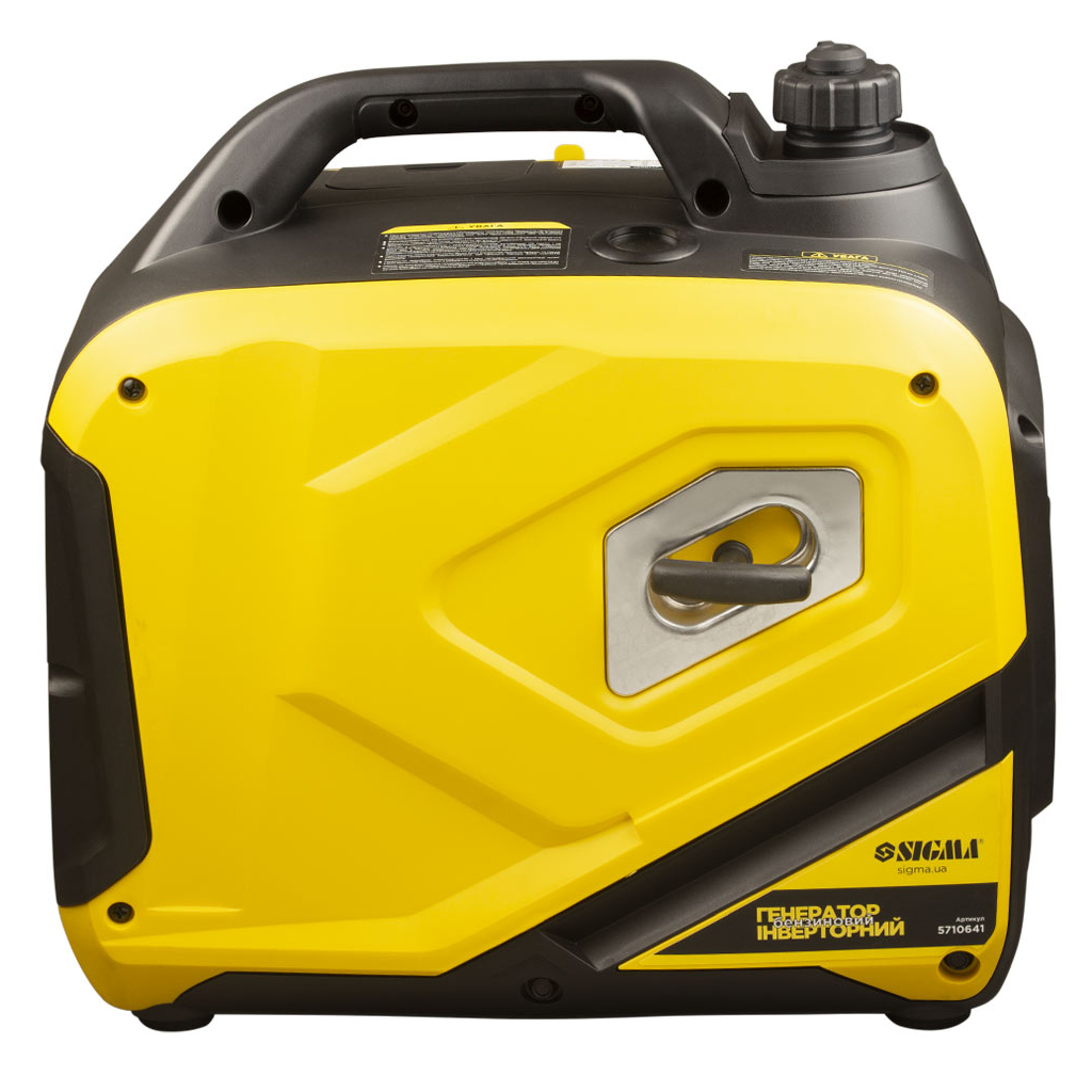 Генератор Sigma інверторний, 3.2/3.4kW, 50dB, ручний запуск (5710641) - зображення 7