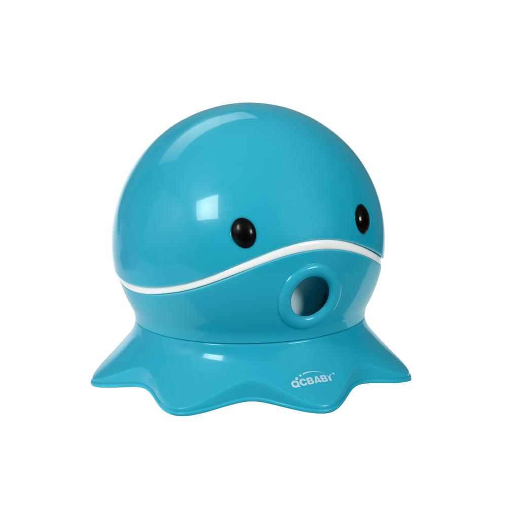 Горщик Qcbaby Осьминог бирюзовый (QC9906turquoice) - зображення 1