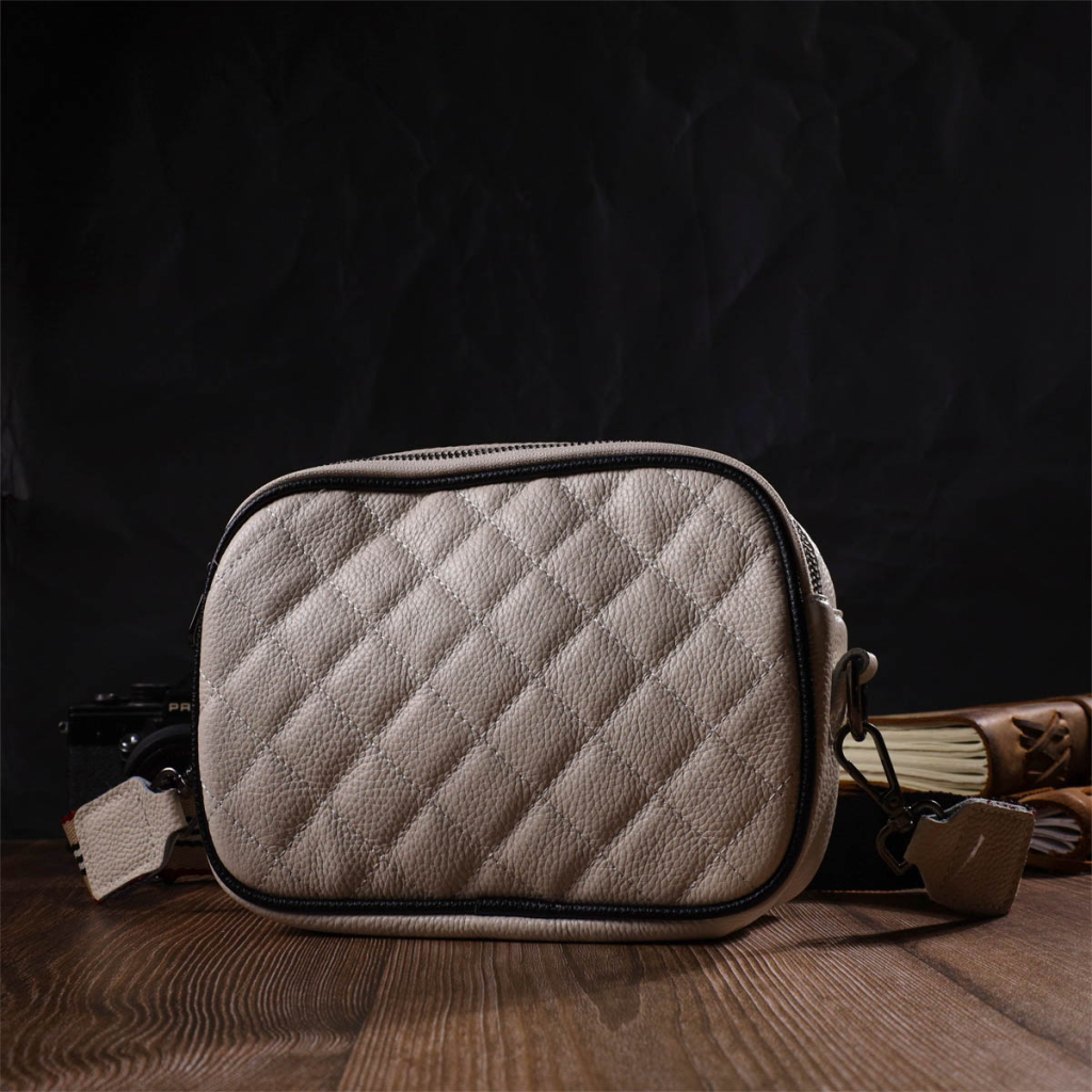 Сумка Vintage З натуральної шкіри Біла (22117) - зображення 9