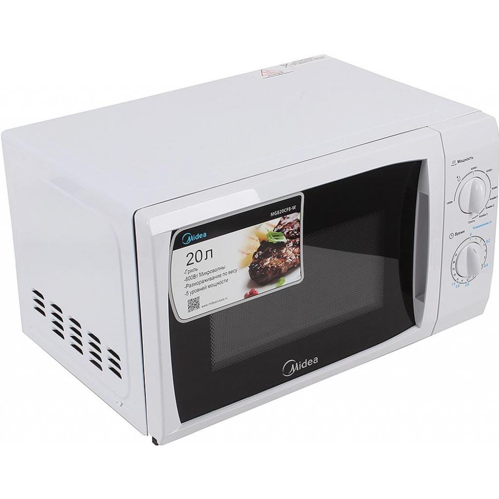 Мікрохвильова піч Midea MG820CFB-W - зображення 3