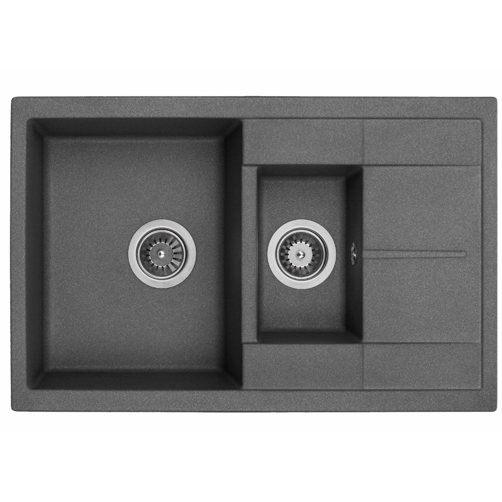 Мийка кухонна GRANADO LEON grafito (gr1009) - зображення 1