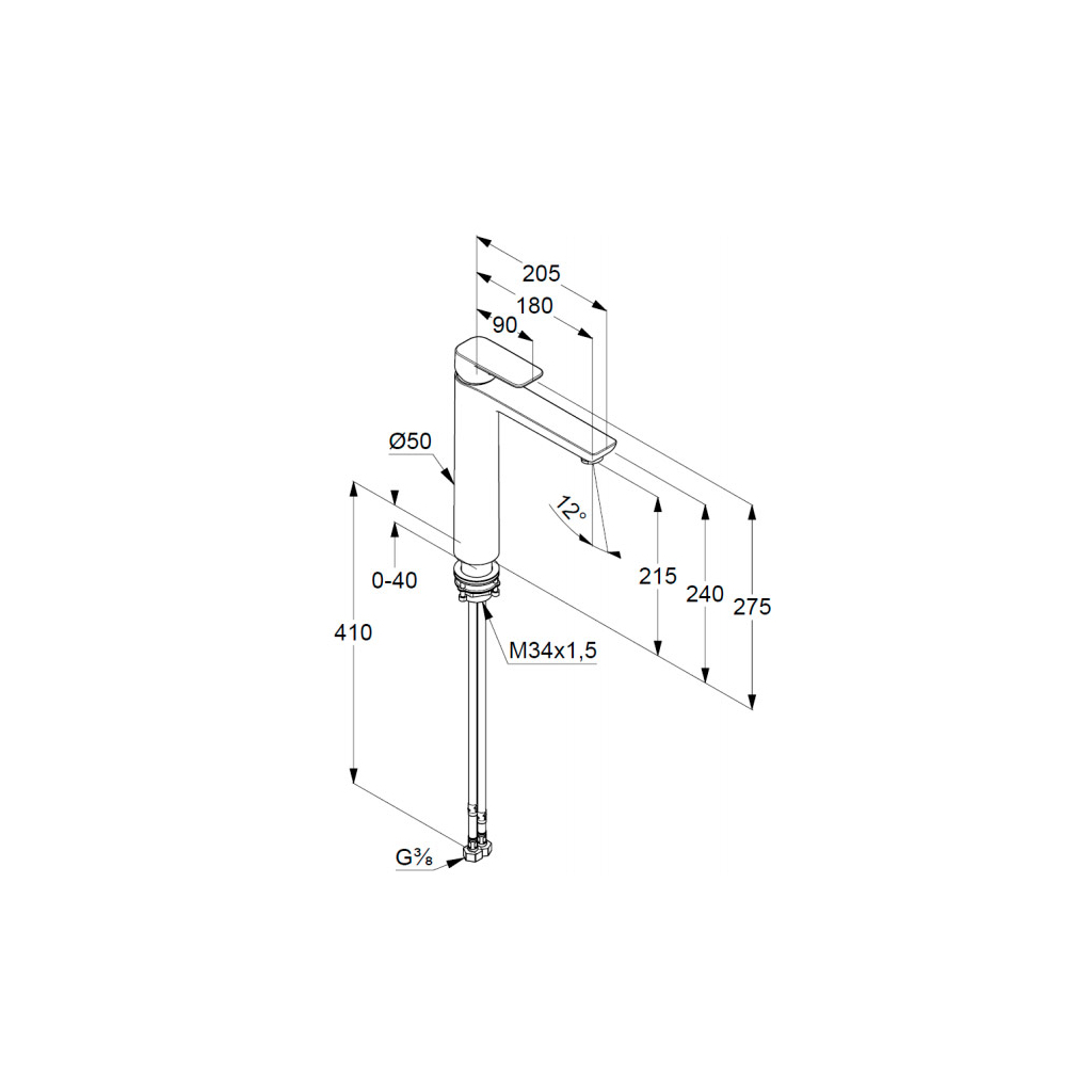 Змішувач KLUDI PURESTYLE (402960575) - зображення 2