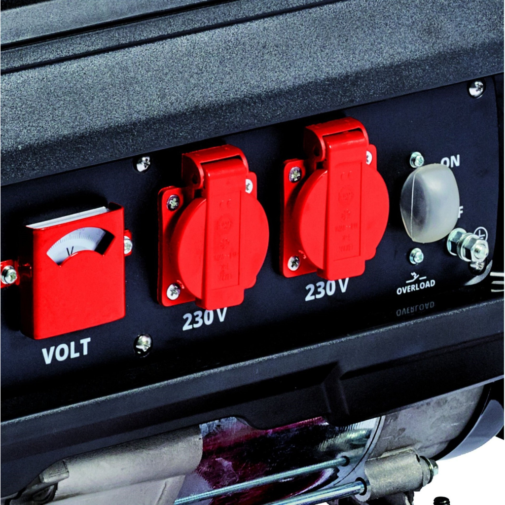 Генератор Einhell TC-PG 35/E5, 230V (1 фаза), 2.6/3.1kW, ручний старт, AVR, 41.2кг (4152551) - зображення 6