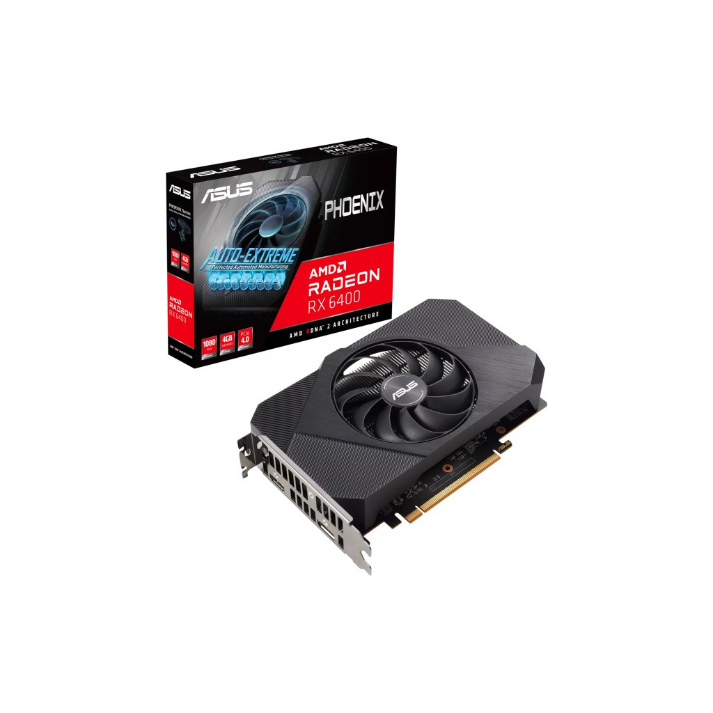 Відеокарта Radeon RX 6400 4Gb ASUS (PH-RX6400-4G) - зображення 2