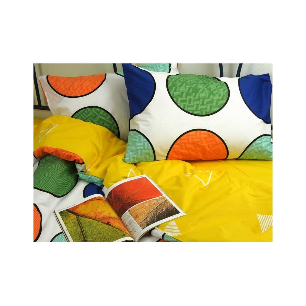 Постільна білизна Руно S22-2 (A + B) сатин набивна євро (845.137А_S22-2(A+B)) - зображення 3