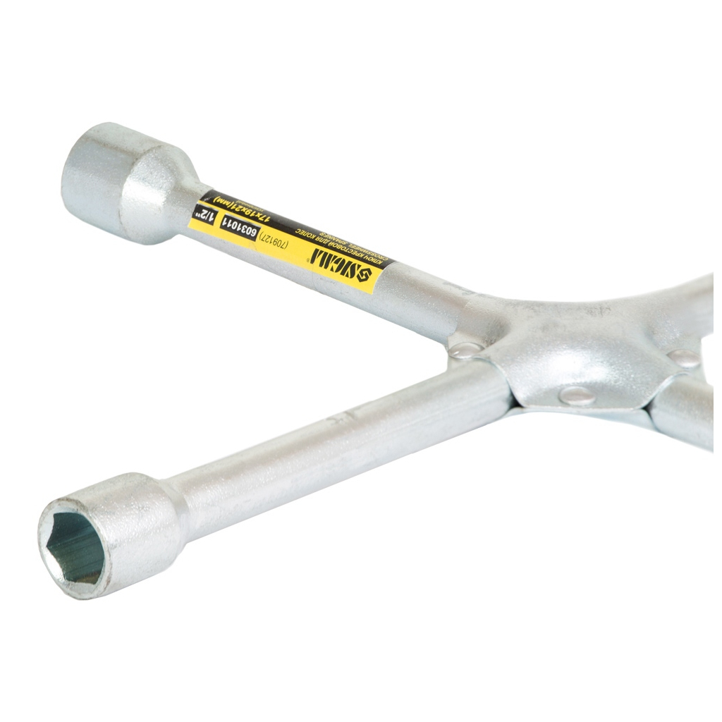 Ключ Sigma хрестовий 17x19x21x1/2" (посилений 16мм) (6031011) - picture 3