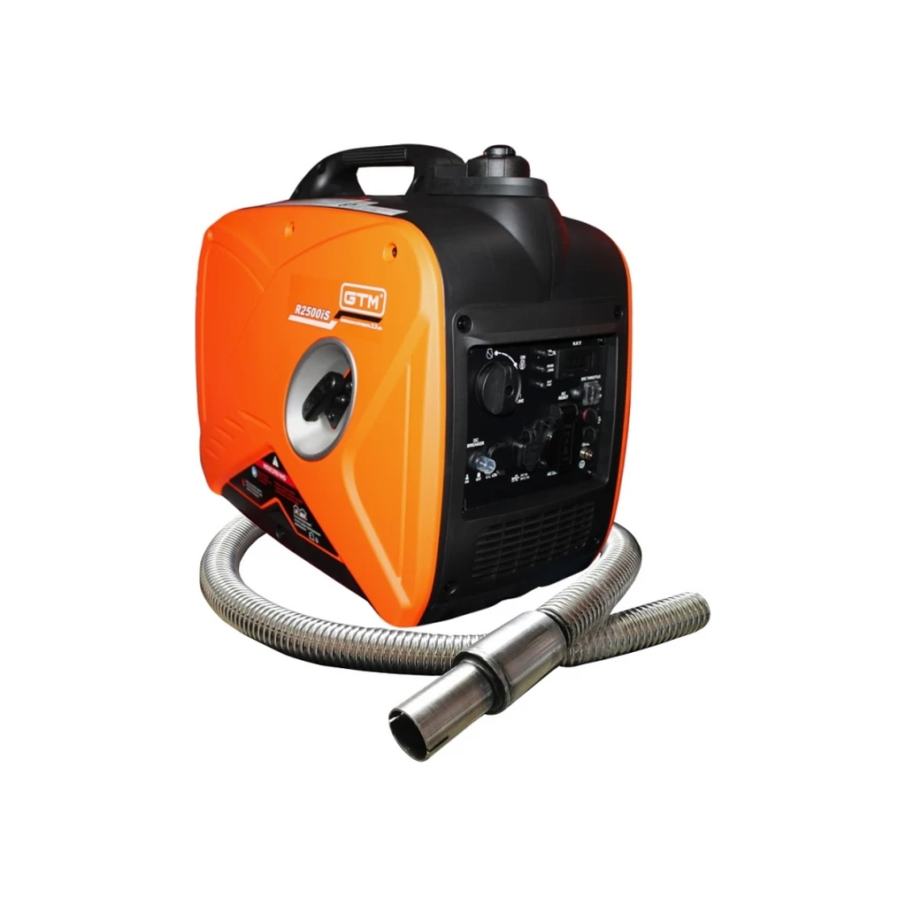 Генератор GTM інверторний R2500IS 2,5kW + Рукав відведення газів (R2500IS+) - зображення 1
