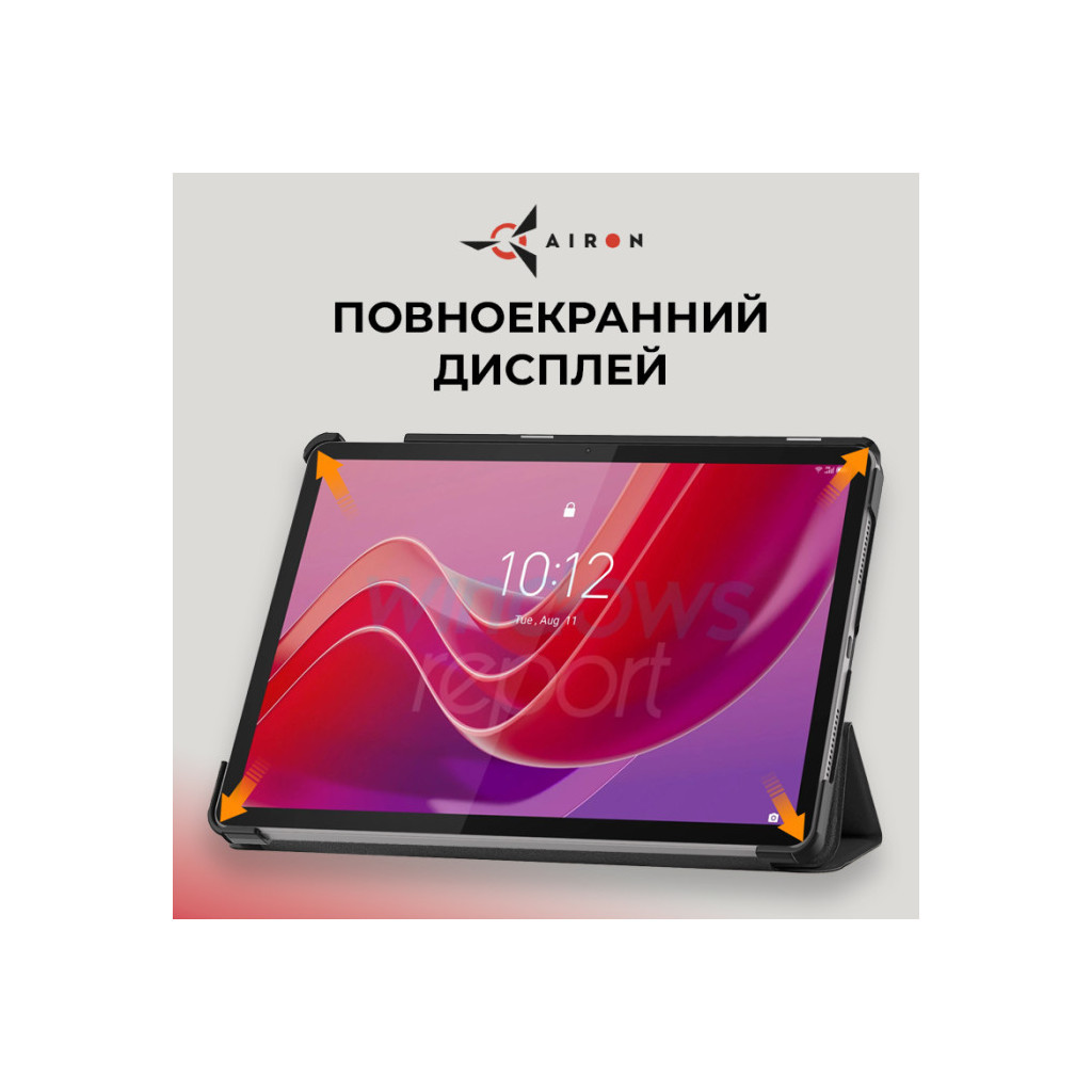 Чохол до планшета AirOn Premium Lenovo Tab M11 + Film black (4822352781106) - зображення 4