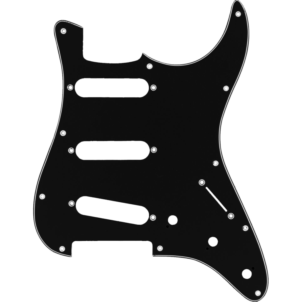 Пікгард панель для гітари Paxphil M3 Pickguard (Black) - зображення 1