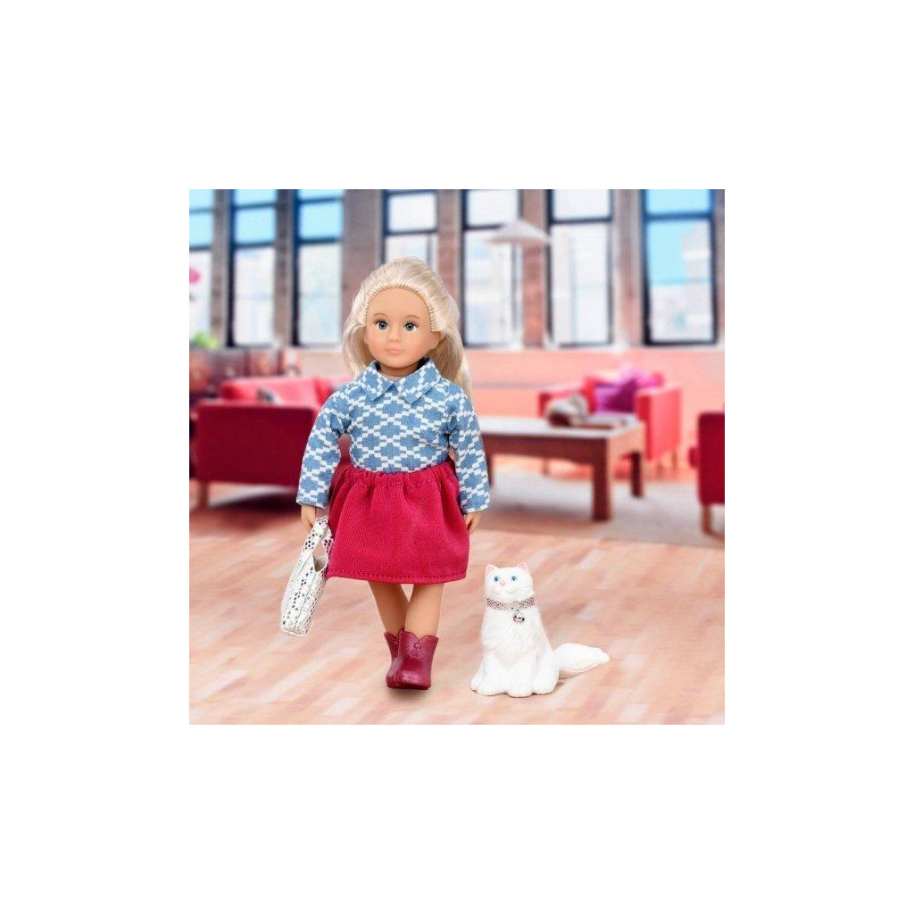 Лялька Lori Кайденс і кішка Кікі 15 см (LO31053Z) - зображення 2
