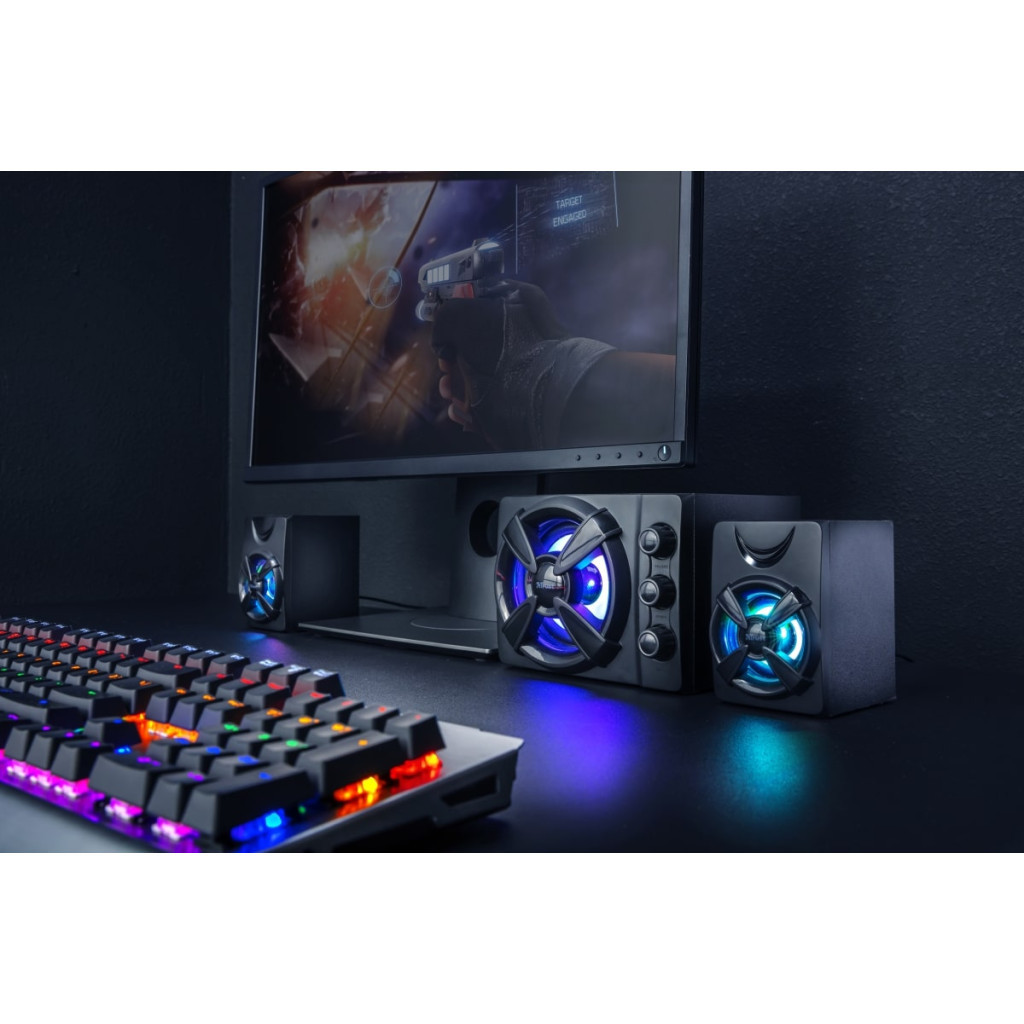 Акустична система Trust Ziva RGB Black (23644) - зображення 6