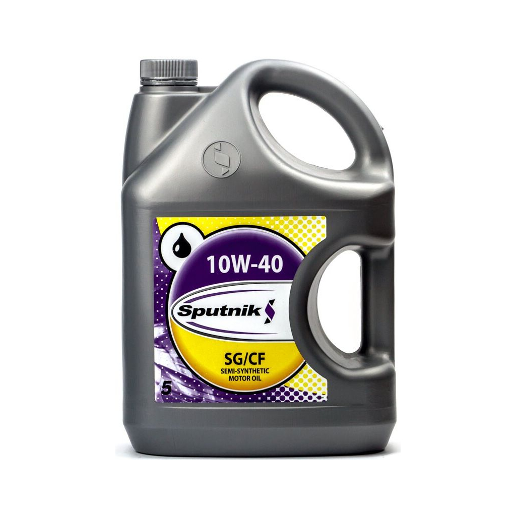 Моторна олива SPUTNIK 10W40 SG/CF 5л - зображення 1
