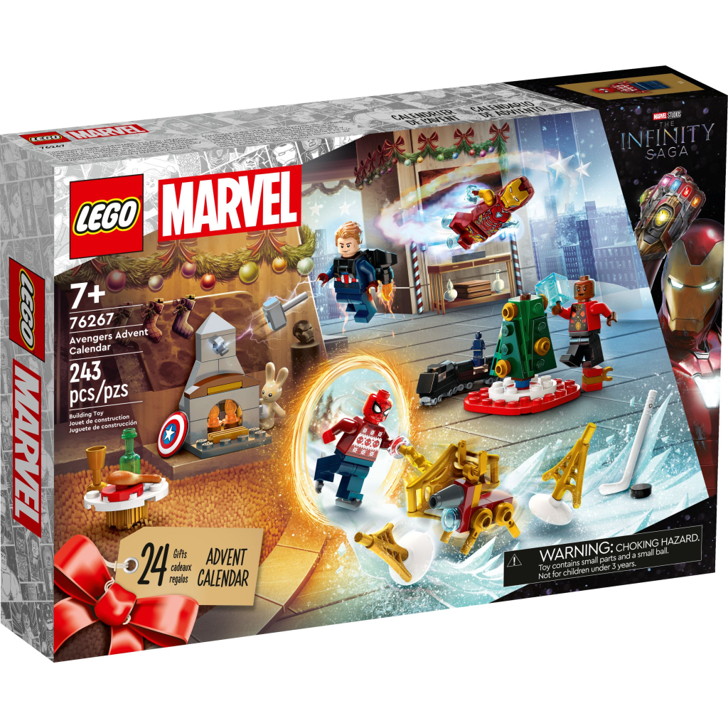 Конструктор LEGO Marvel Новорічний календар Месники 243 деталі (76267) - зображення 1