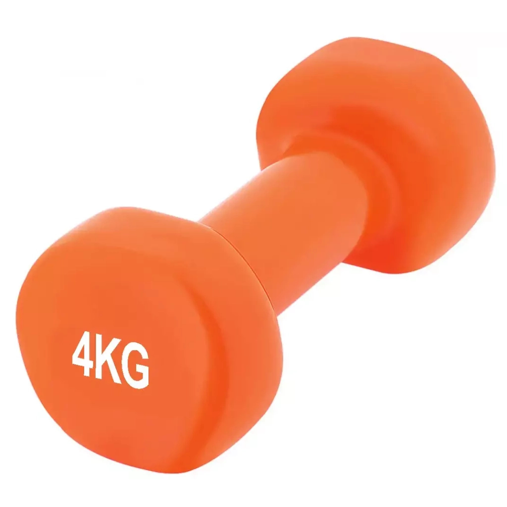 Гантель PowerPlay 4125 Achilles 4 кг Помаранчева (PP_4125_4kg) - зображення 1
