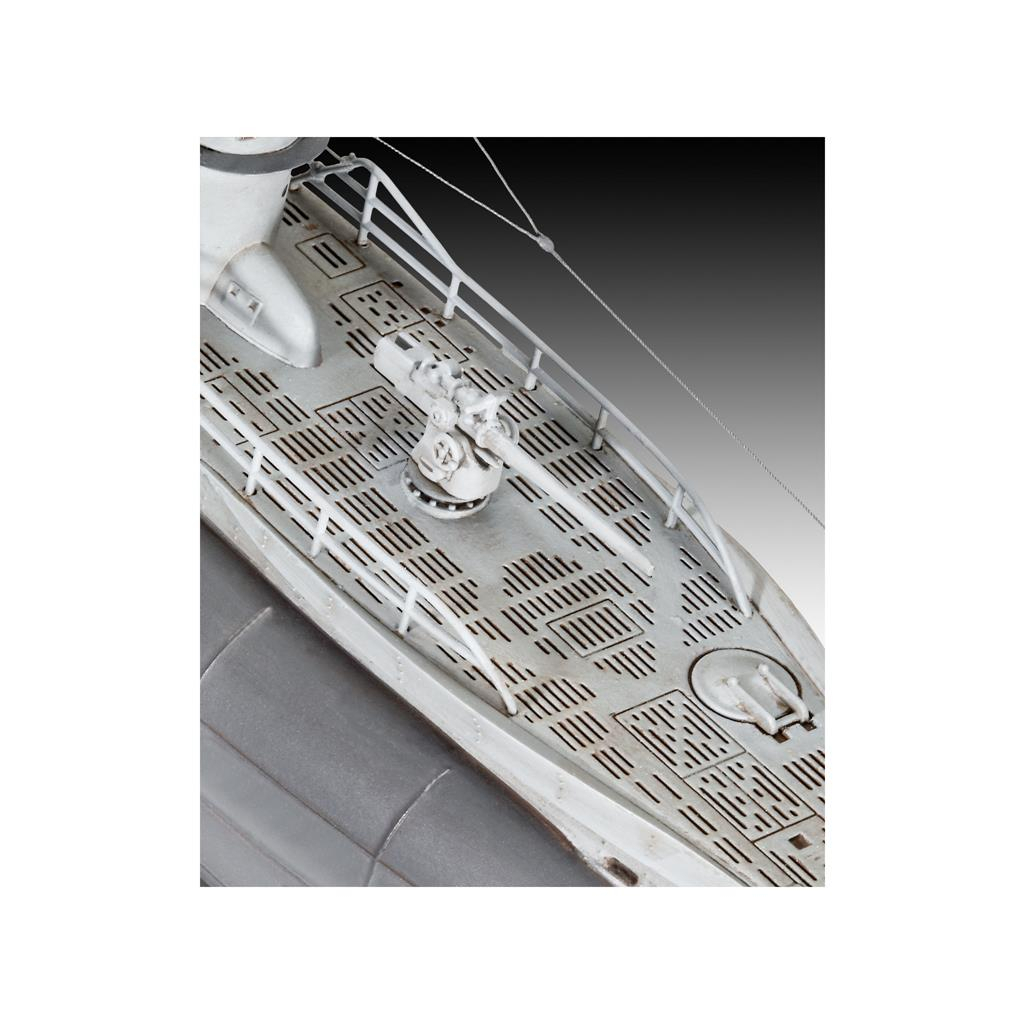 Збірна модель Revell Підводний човен U96 (Das Boot) рівень 3 масштаб 1:144 (RVL-05675) - зображення 7