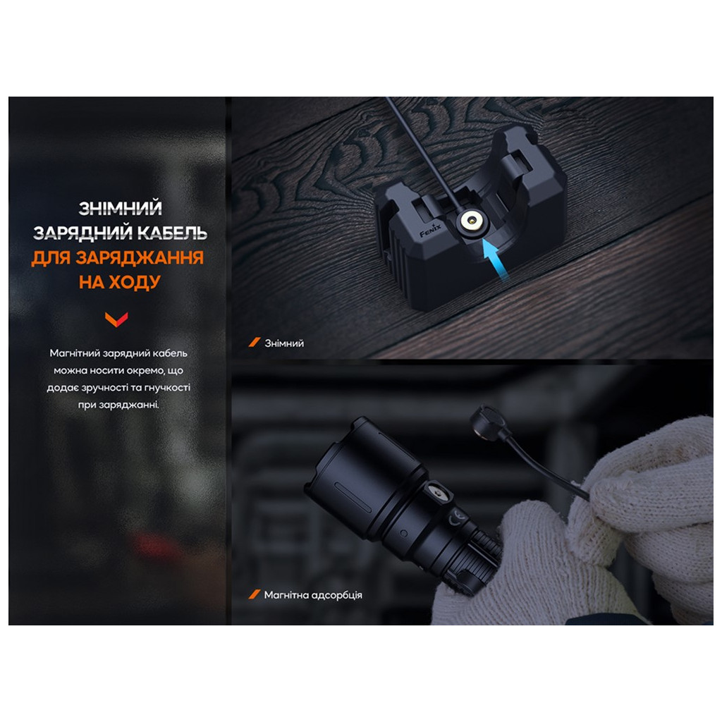 Ліхтар Fenix WF26R з магнітною зарядкою (WF26R) - зображення 9