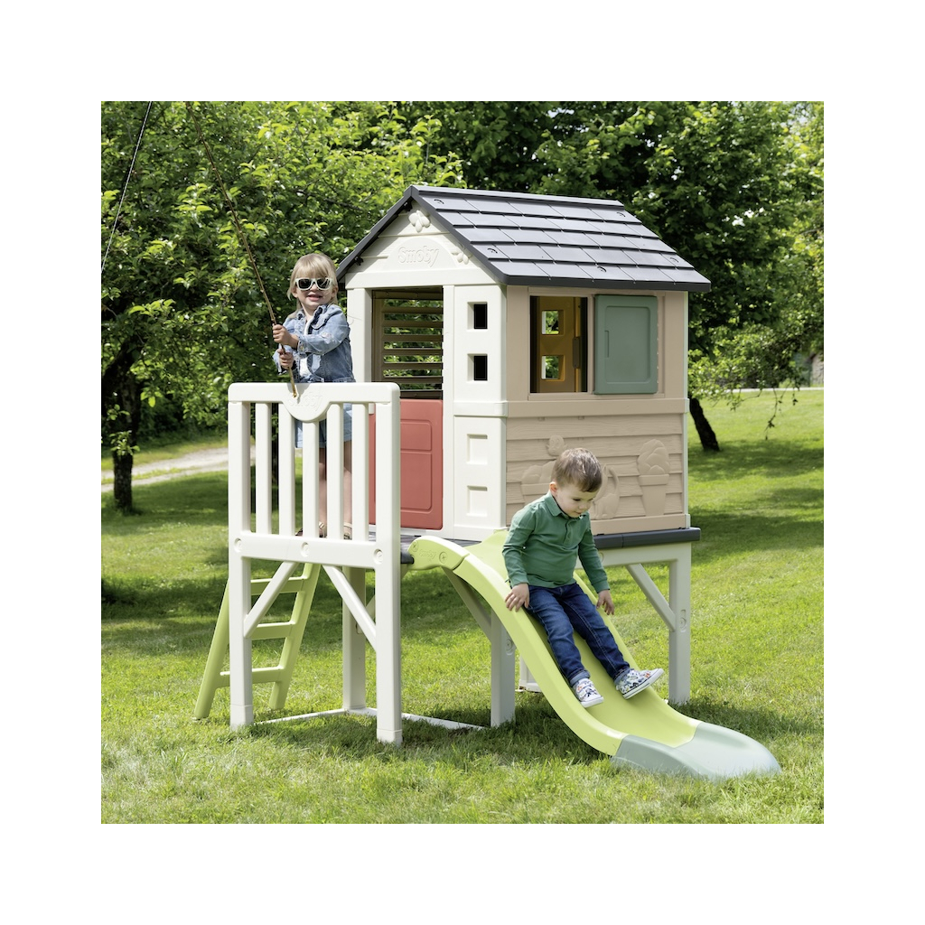 Ігровий будиночок Smoby Life Літній відпочинок на опорах, 243 х 160 х 197 см (7600810802) - picture 4