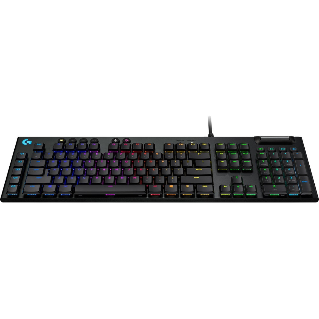 Клавіатура Logitech G815 Lightsync RGB Mechanical GL Linear USB UA Black (920-009008) - зображення 2