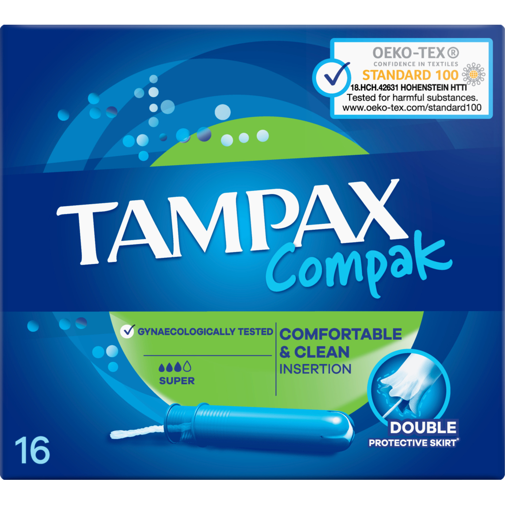 Тампони Tampax Compak Super з аплікатором 16 шт. (4015400219712/4015400219743) - зображення 3