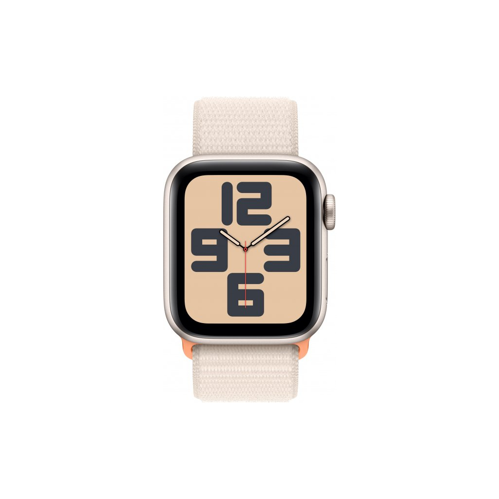 Смарт-годинник Apple Watch SE 2023 GPS 40mm Starlight Aluminium Case with Starlight Sport Loop (MR9W3QP/A) - зображення 2