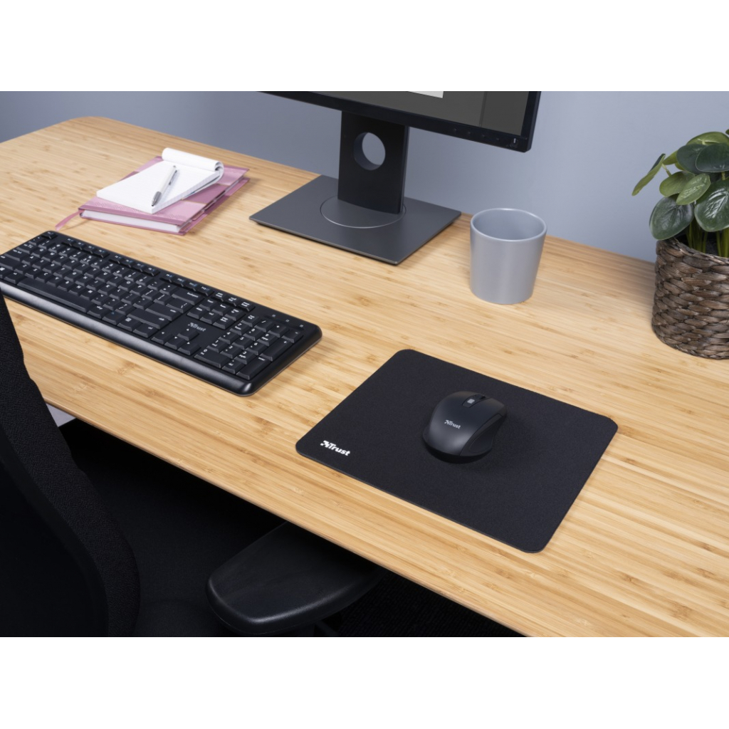 Килимок для мишки Trust Mouse Pad M Black (24193) - зображення 2