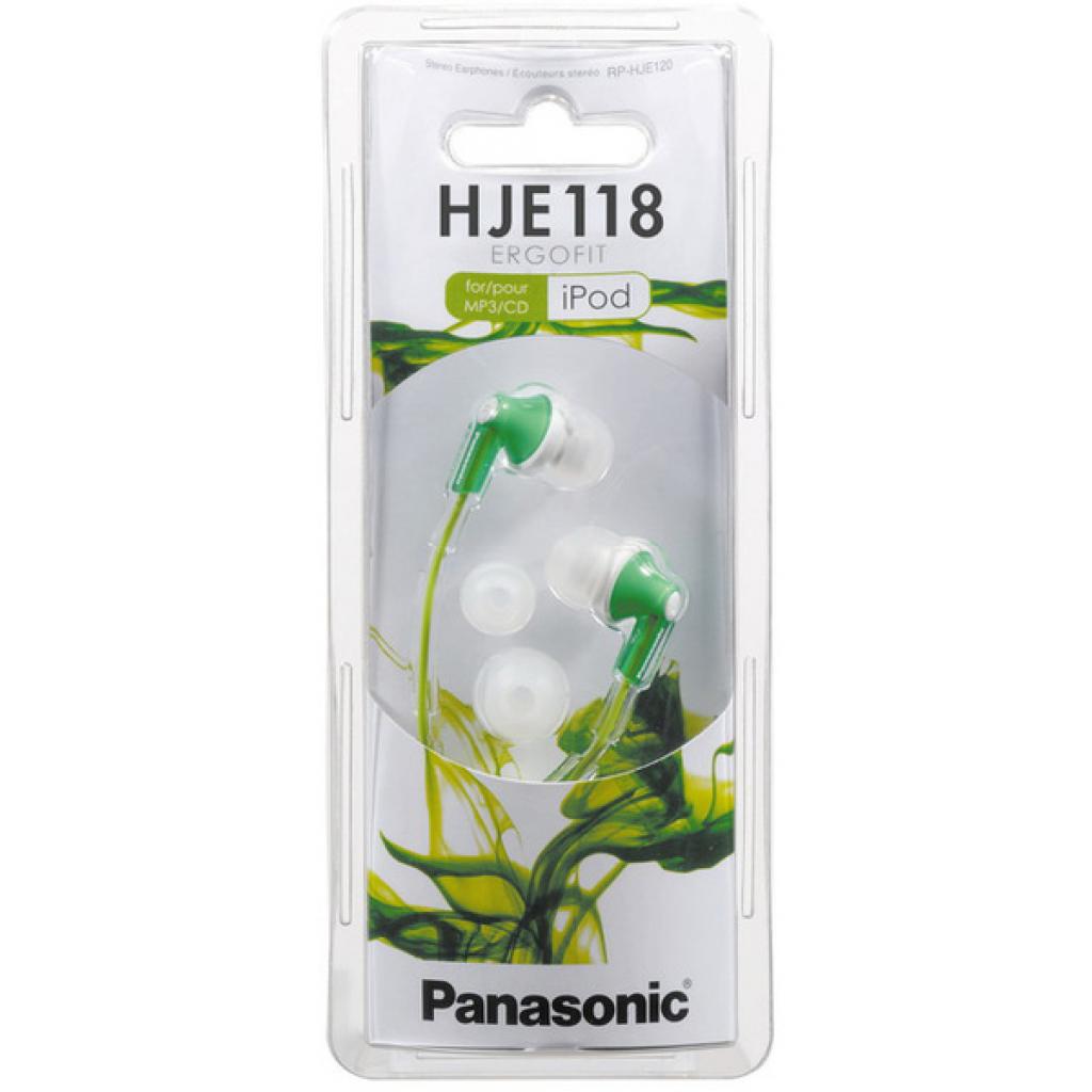 Навушники Panasonic RP-HJE118GU-G - зображення 2
