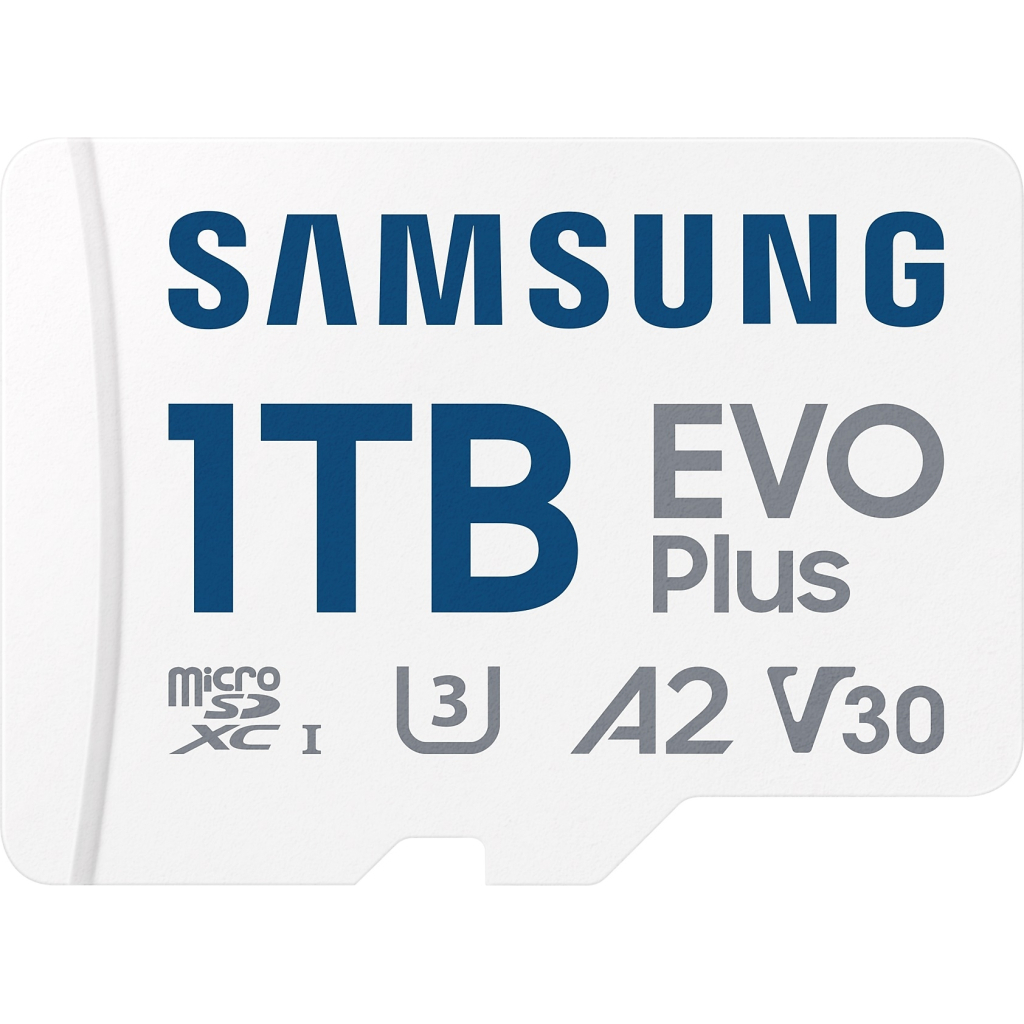 Карта пам'яті Samsung 1TB microSDXC Class UHS-I U3 V30 A2 EVO Plus + SD Adapter (MB-MC1T0SA/EU) - зображення 6