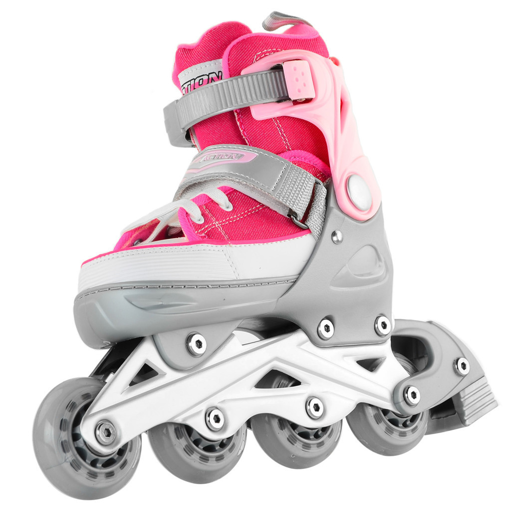 Роликові ковзани Action Anny Рожеві 33-36 (PW-126B-13-2PINK/33-36) - зображення 6
