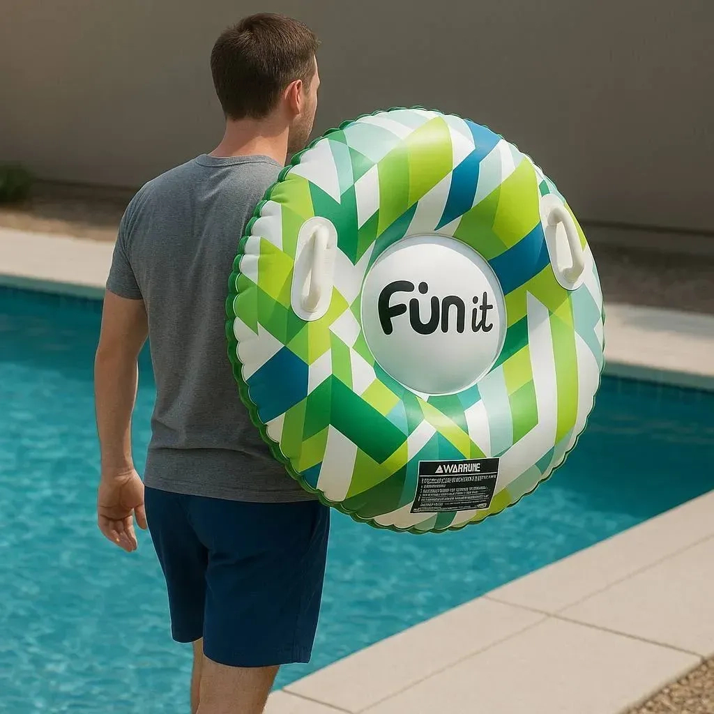 Санки Bottari LEAF Тюбінг 81 см зелений (72003-IS) - зображення 4