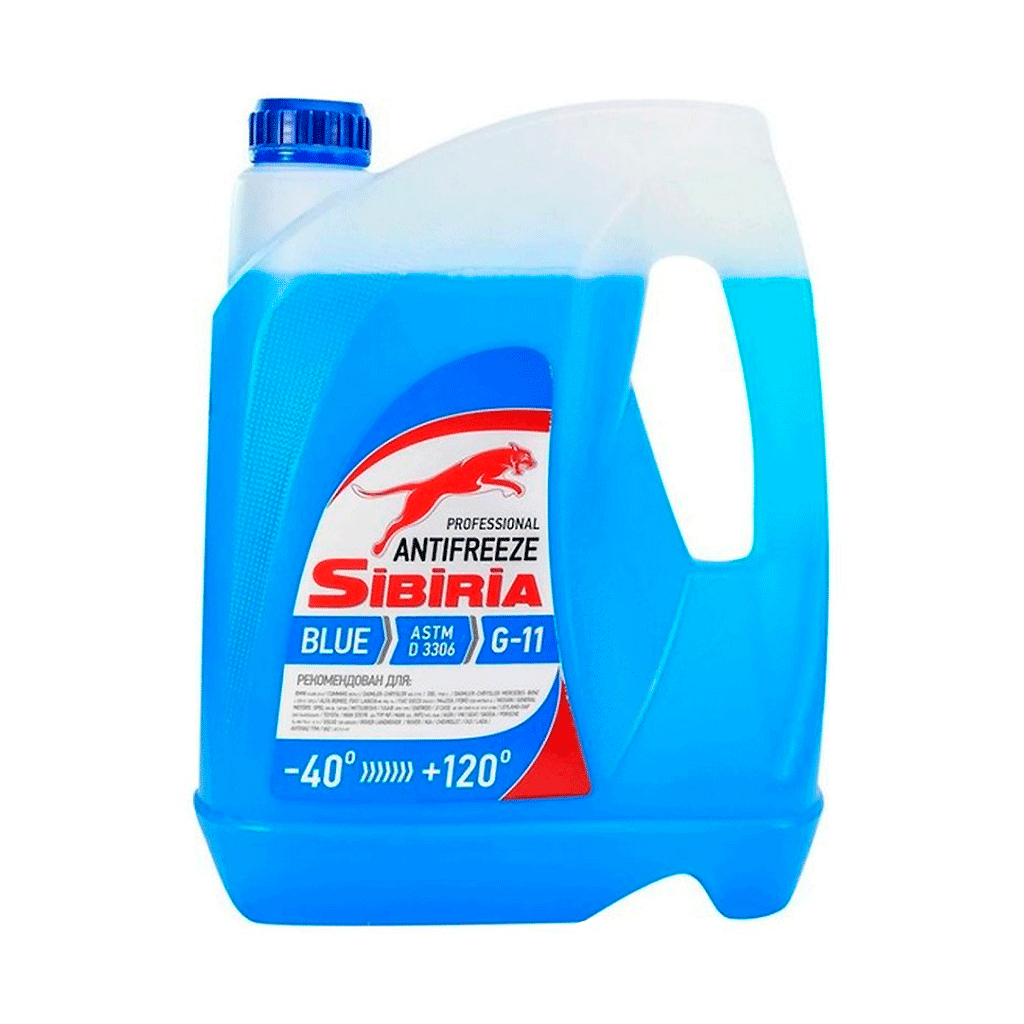 Антифриз SIBIRIA (-40) синій 5кг (741266) - зображення 1