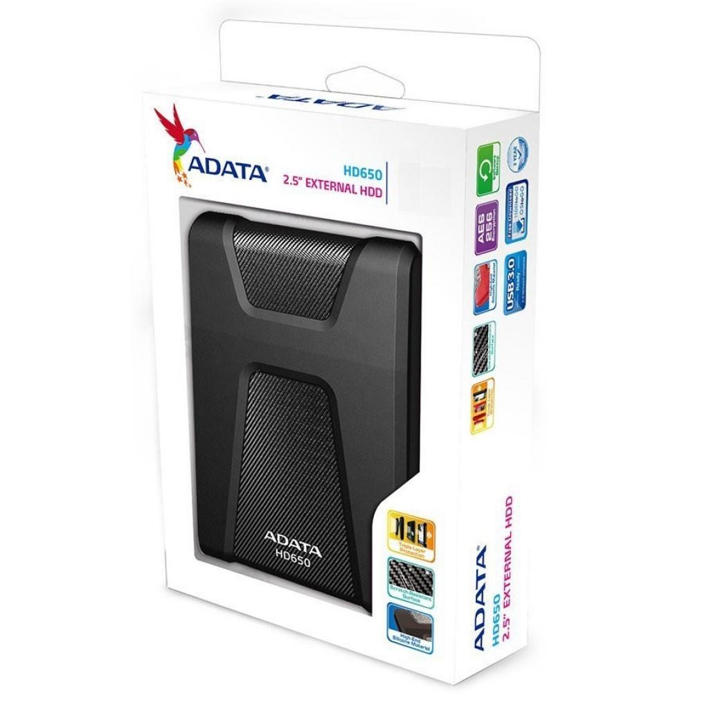 Зовнішній жорсткий диск 2.5" 5TB ADATA (AHD650-5TU31-CBK) - зображення 6