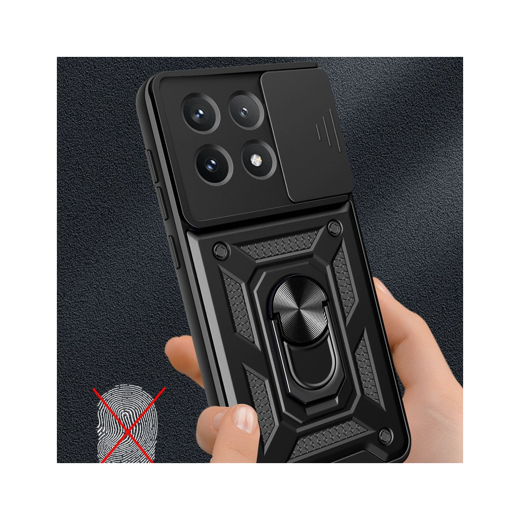 Чохол до мобільного телефона BeCover Military Poco X6 Pro Black (711157) - зображення 6