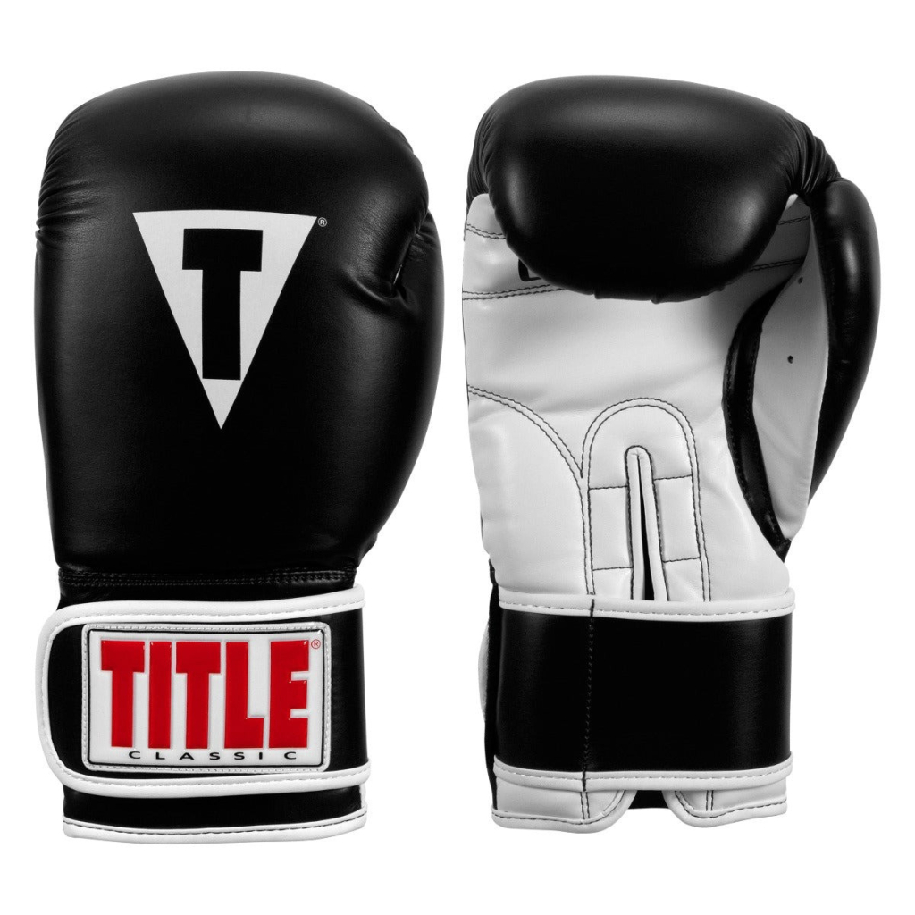 Боксерські рукавички Title Classic Pro Style 3.0 Black/White 12 oz (CVVTG3 12 BK/WH) - зображення 5