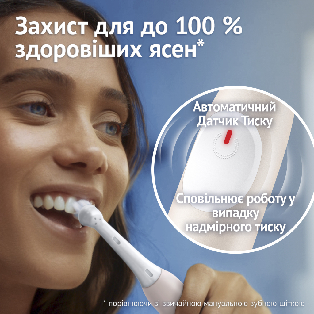 Електрична зубна щітка Oral-B iO2 Series Calm Pink - зображення 4