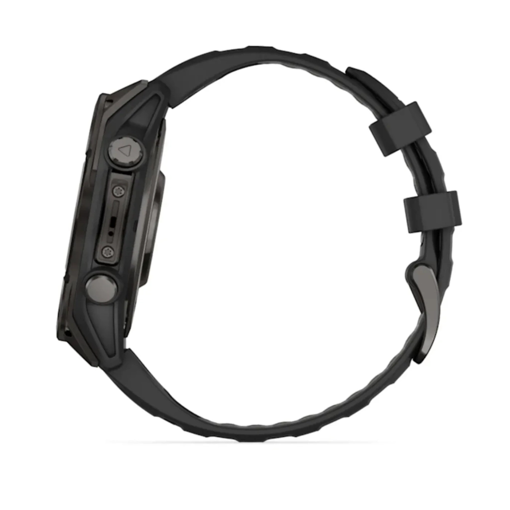 Смарт-годинник Garmin fenix 8 47mm, AMOLED, Saph, CrbnGryTi/Blk, Blk/PebbleGryBnd, GPS (010-02904-21) - зображення 5