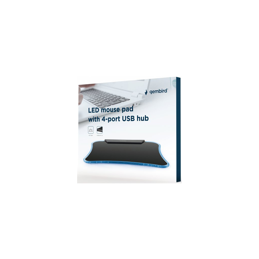 Килимок для мишки Gembird MP-LED-4P - зображення 3